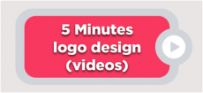 5 minutes logo design