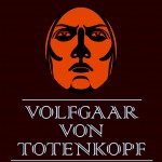 Volfgaar Von Totenkopf-logo for heavy metal band