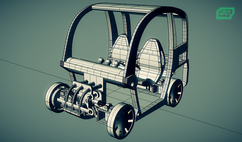 3d product presentation,visualrevolt,modular car,lego brick build vehicales,graphic designer london