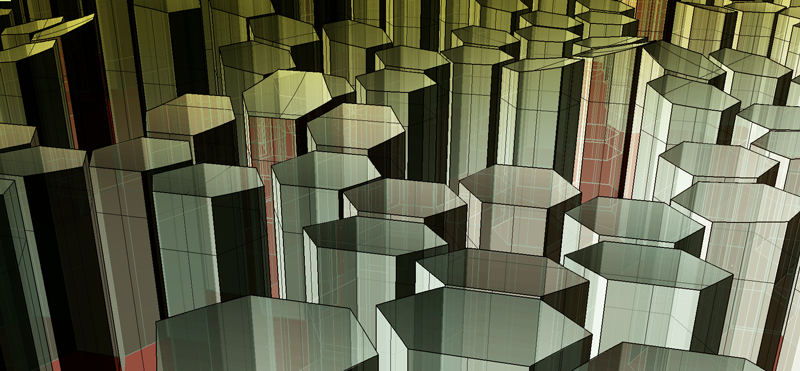structure-haxagonal-shape-product-designer-london,-3d-graphics