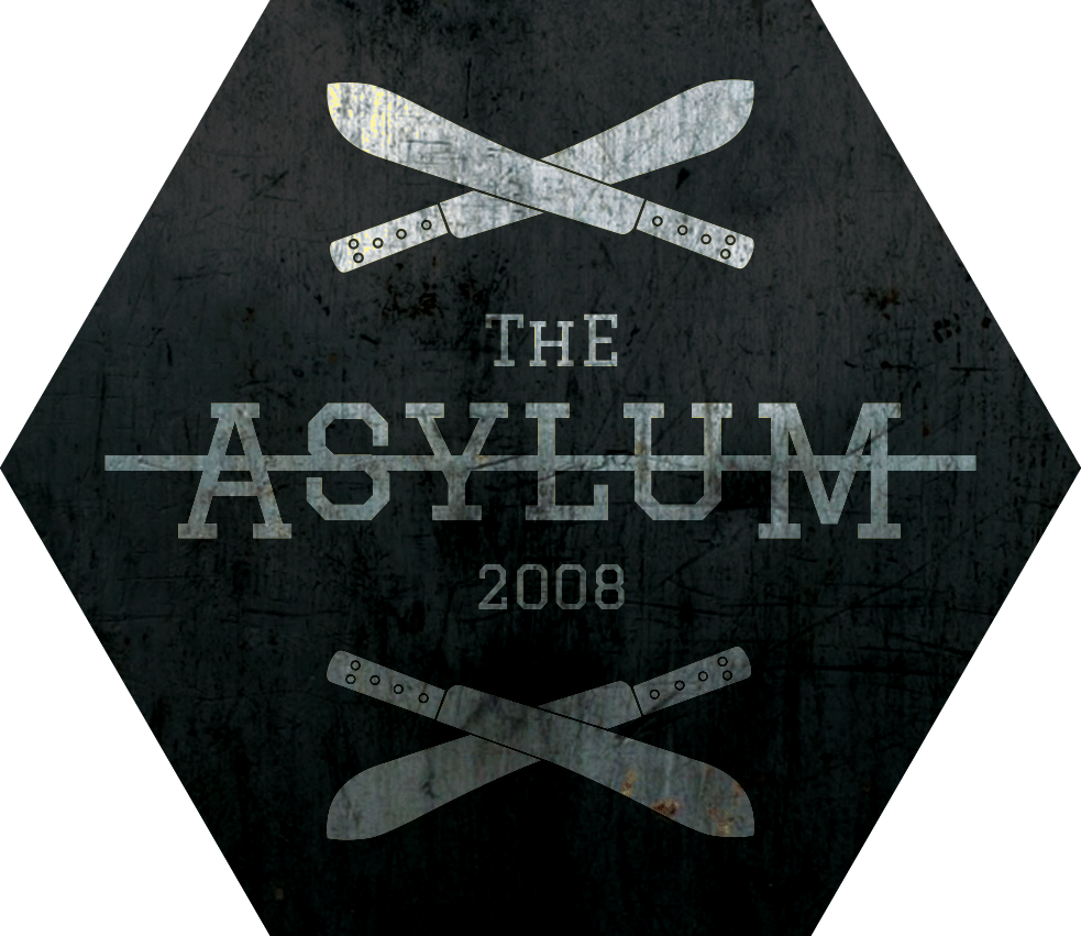 asylum logo design, graphic designer london