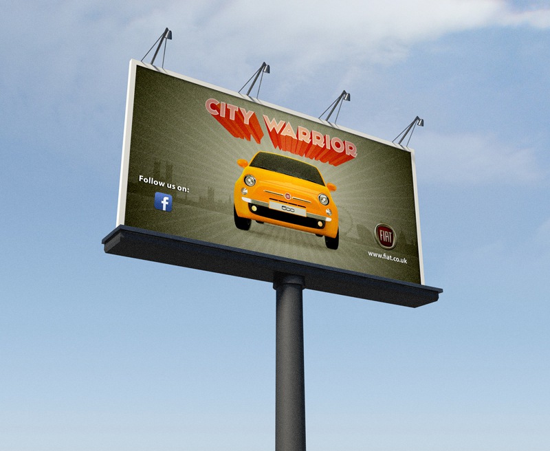 fiat500-bilboard,-visualrevolt,-graphic-designer-london,-poster,-logo-designs