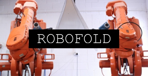 robofold, makers guild event, visualrevolt, graphic designer london, product design, abb robots